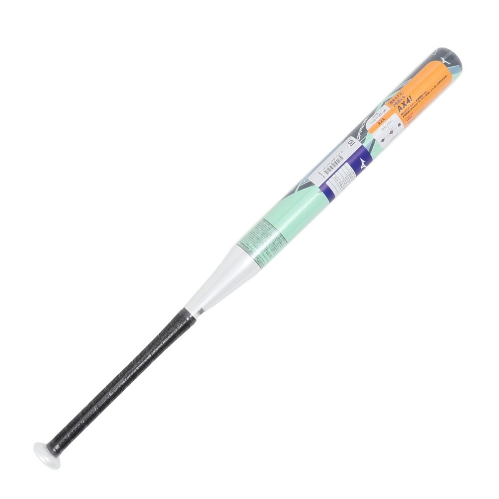 ミズノ（MIZUNO）（キッズ）ジュニア ソフトボール用バット AX4 78cm 平均570g 1、2号ゴムボール用 1CJFS62778 33