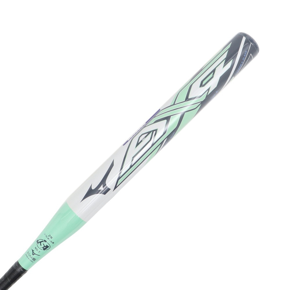 ミズノ（MIZUNO）（キッズ）ジュニア ソフトボール用バット AX4 80cm 平均600g 1、2号ゴムボール用 1CJFS62780 01