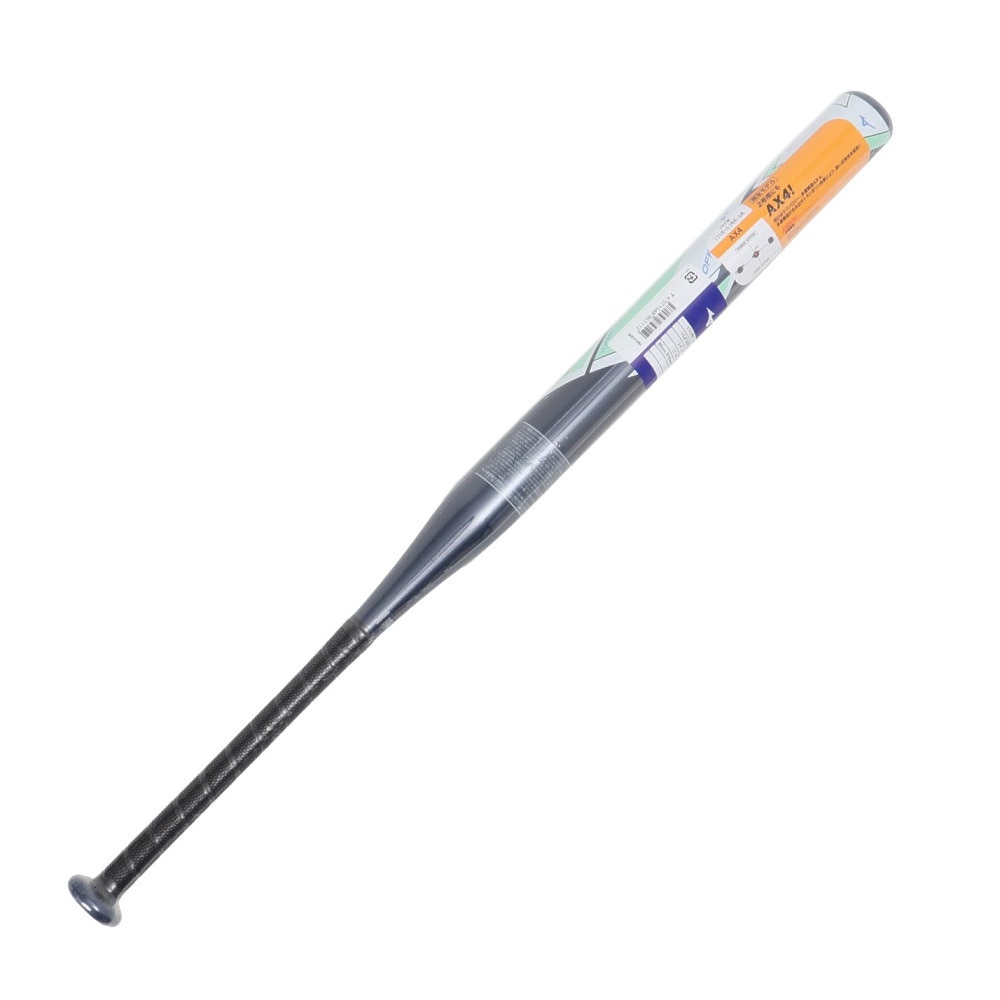 ミズノ（MIZUNO）（キッズ）ジュニア ソフトボール用バット AX4 80cm 平均620g 1、2号ゴムボール用 1CJFS62780 14