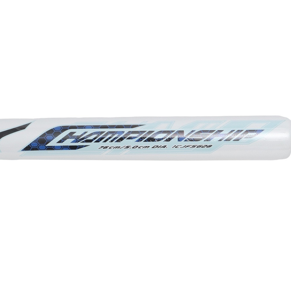 ミズノ（MIZUNO）（キッズ）ジュニア ソフトボール2号用FRP製バット チャンピオンシップ 76cm/平均460g 1CJFS62876 01