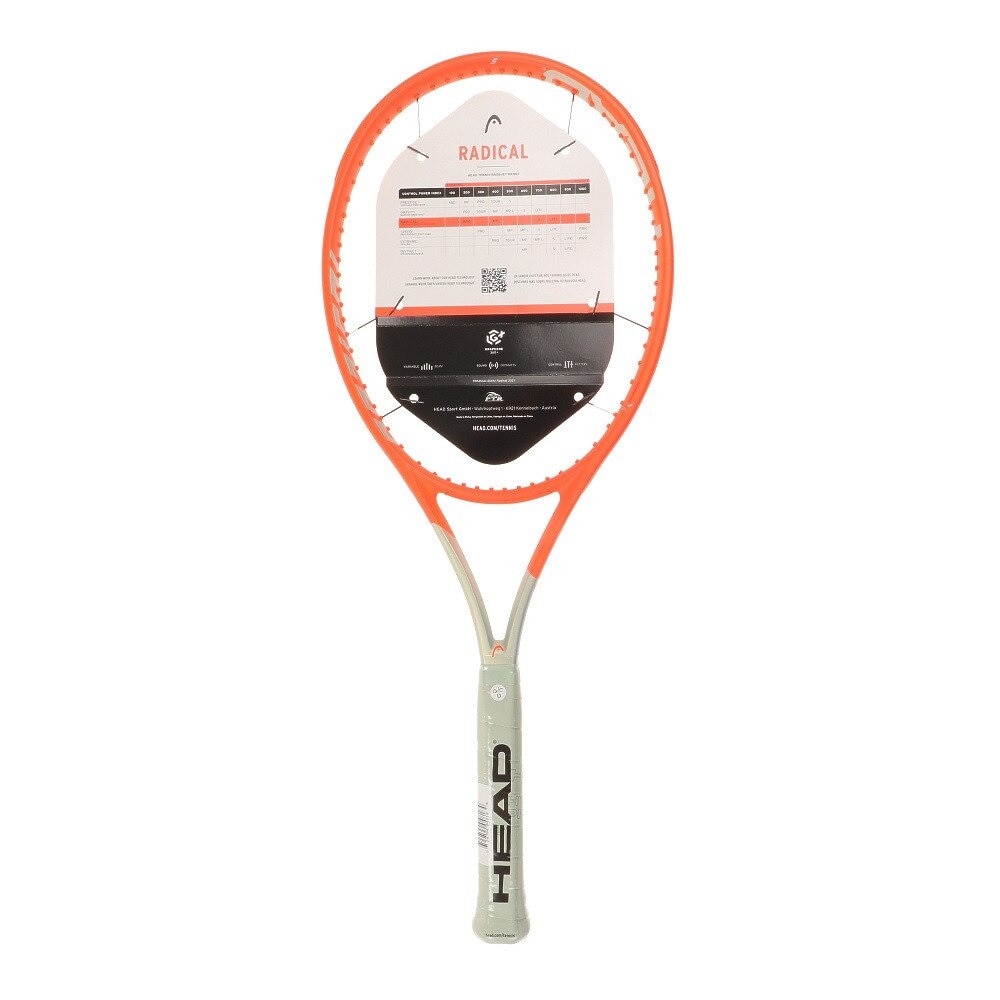 ヘッド（HEAD）（メンズ、レディース）硬式用テニスラケット ラジカルS 2021 234131