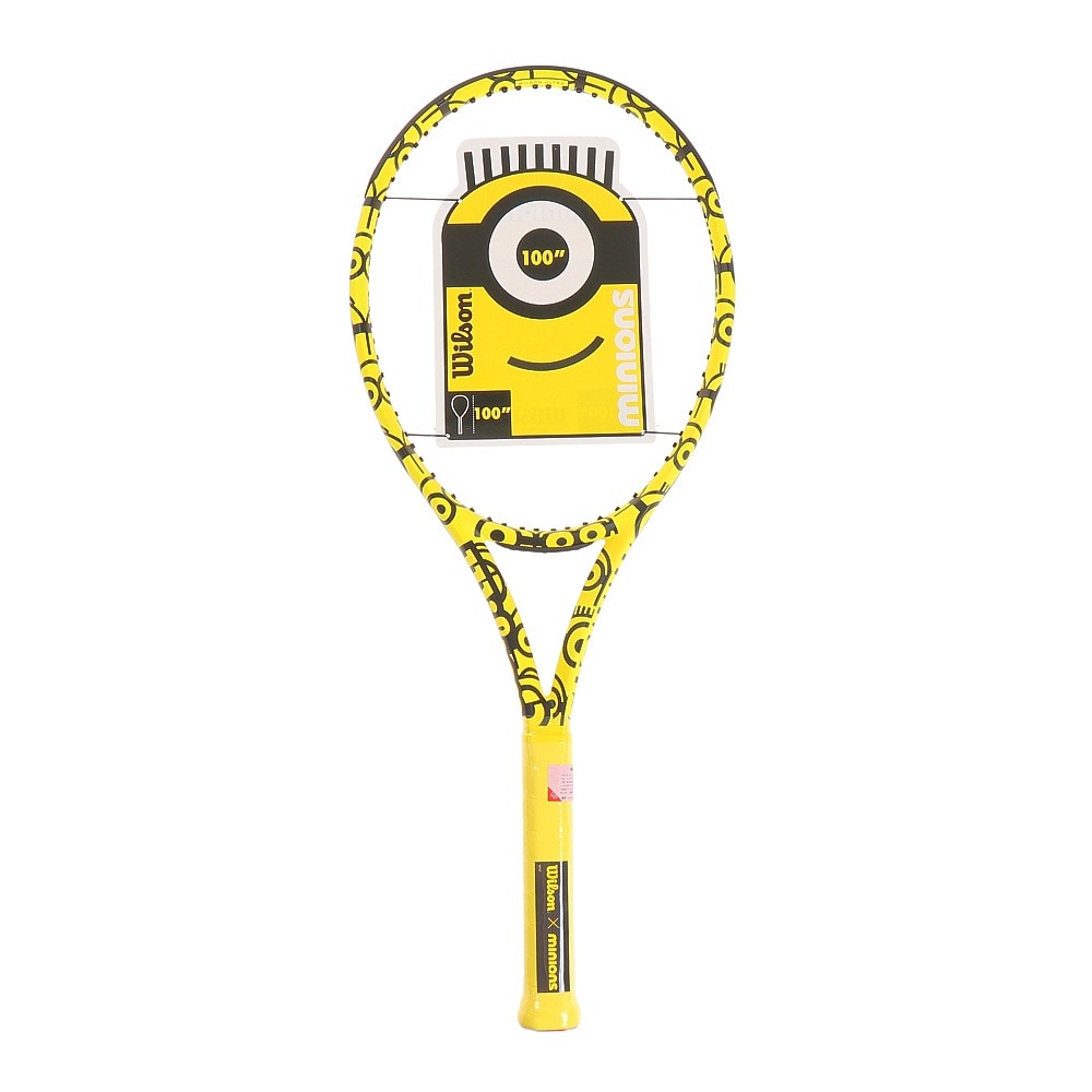 ウイルソン（Wilson）（メンズ、レディース）硬式用テニスラケット MINIONS ULTRA 100 WR064811U