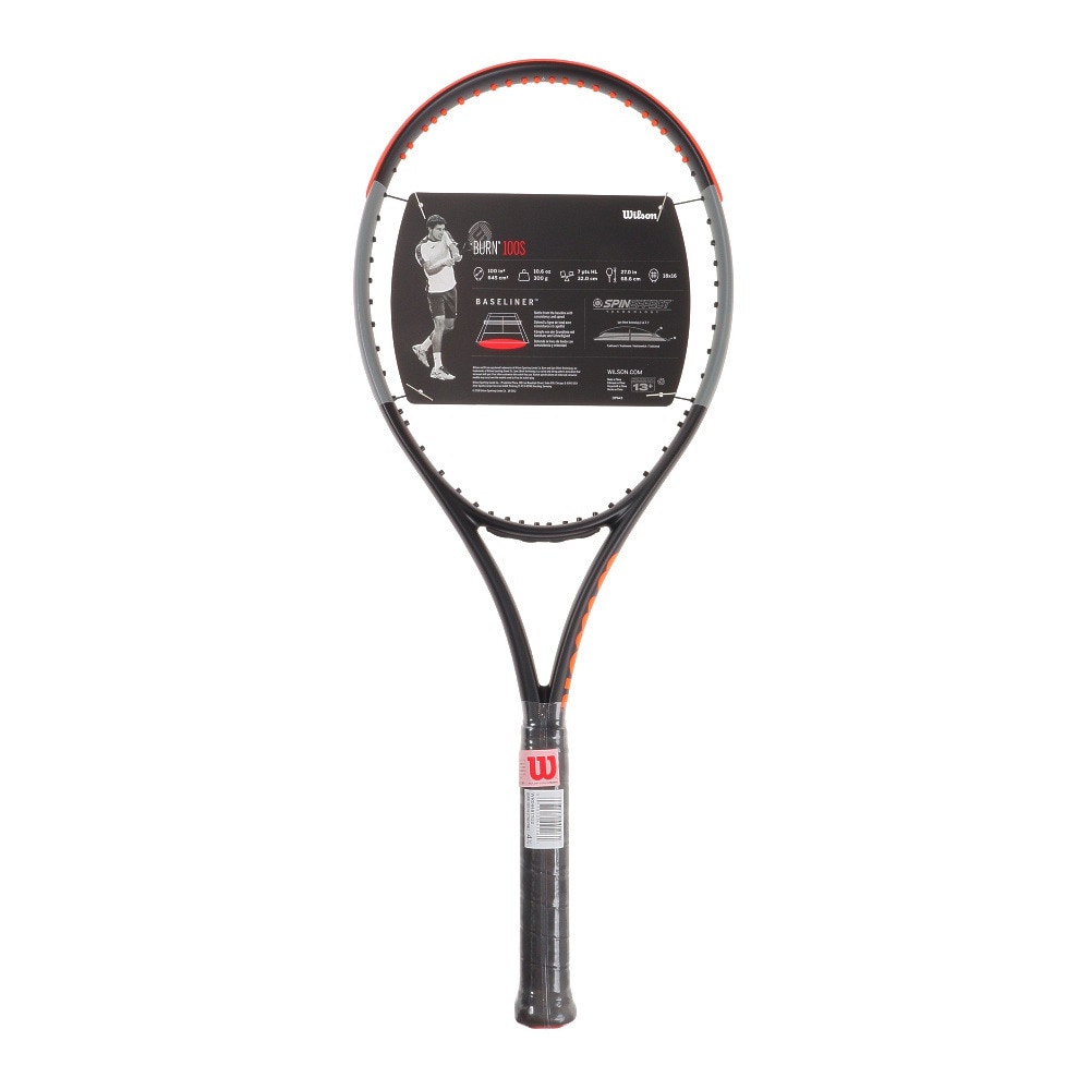 ウイルソン（Wilson）（メンズ、レディース）硬式用テニスラケット BURN 100S V4.0 WR044811U