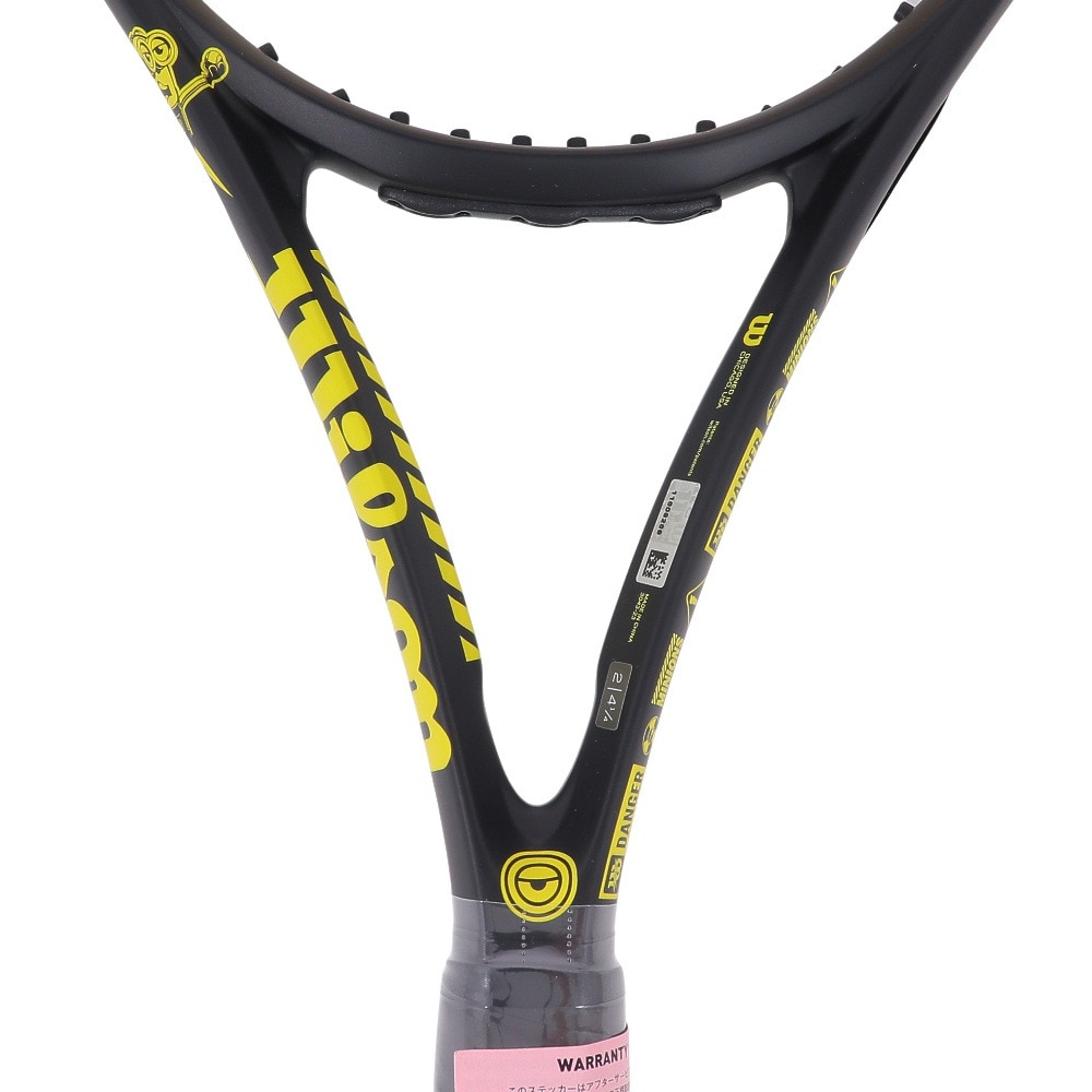 ウイルソン（Wilson）（メンズ、レディース、キッズ）硬式用テニスラケット MINIONS CLASH 100L V2.0 WR130111U2