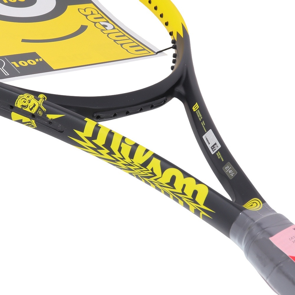 ウイルソン（Wilson）（メンズ、レディース、キッズ）硬式用テニスラケット MINIONS CLASH 100L V2.0 WR130111U2