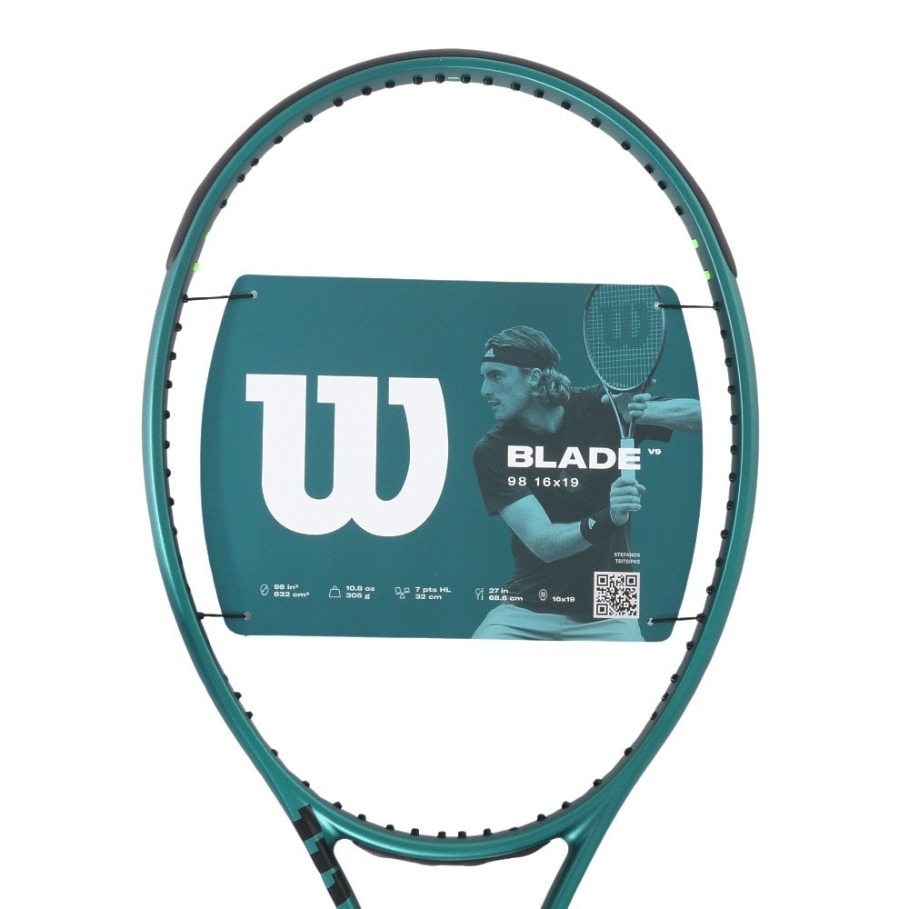 ウイルソン（Wilson）（メンズ、レディース）硬式用テニスラケット BLADE 98 16x19 V9 WR149811U