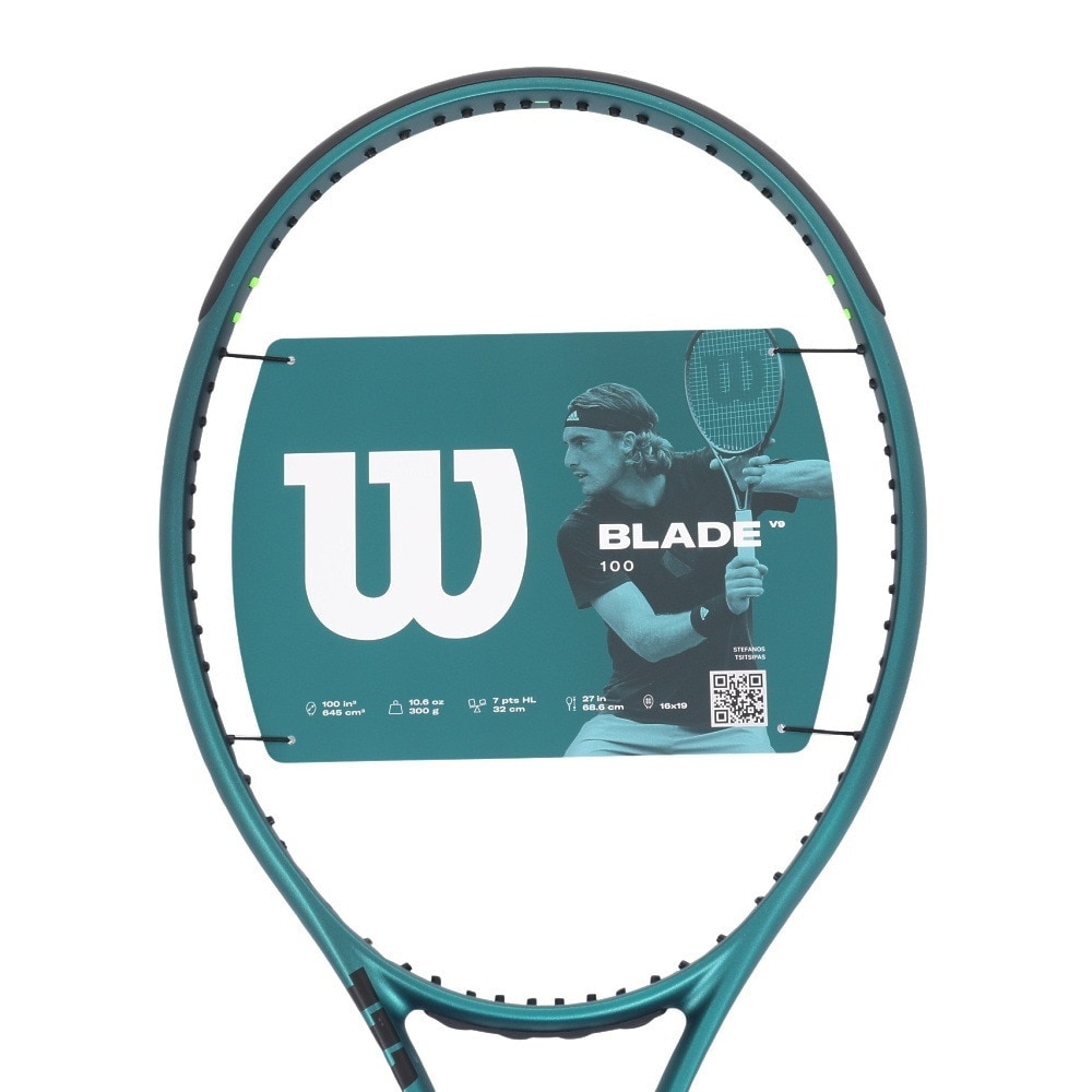 ウイルソン（Wilson）（メンズ、レディース）硬式用テニスラケット BLADE 100 V9 WR151511U