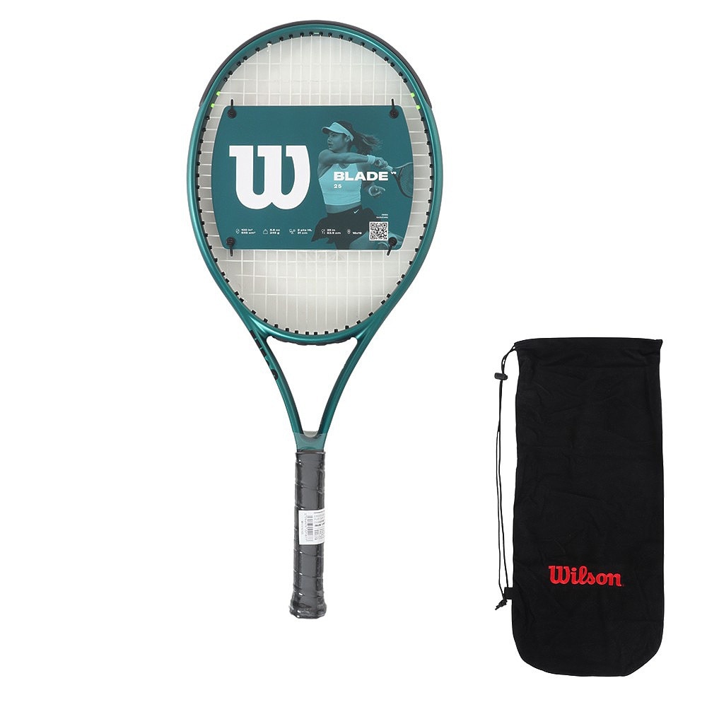 ウイルソン（Wilson）（キッズ）ジュニア 硬式用テニスラケット BLADE 25 V9.0 WR151610S