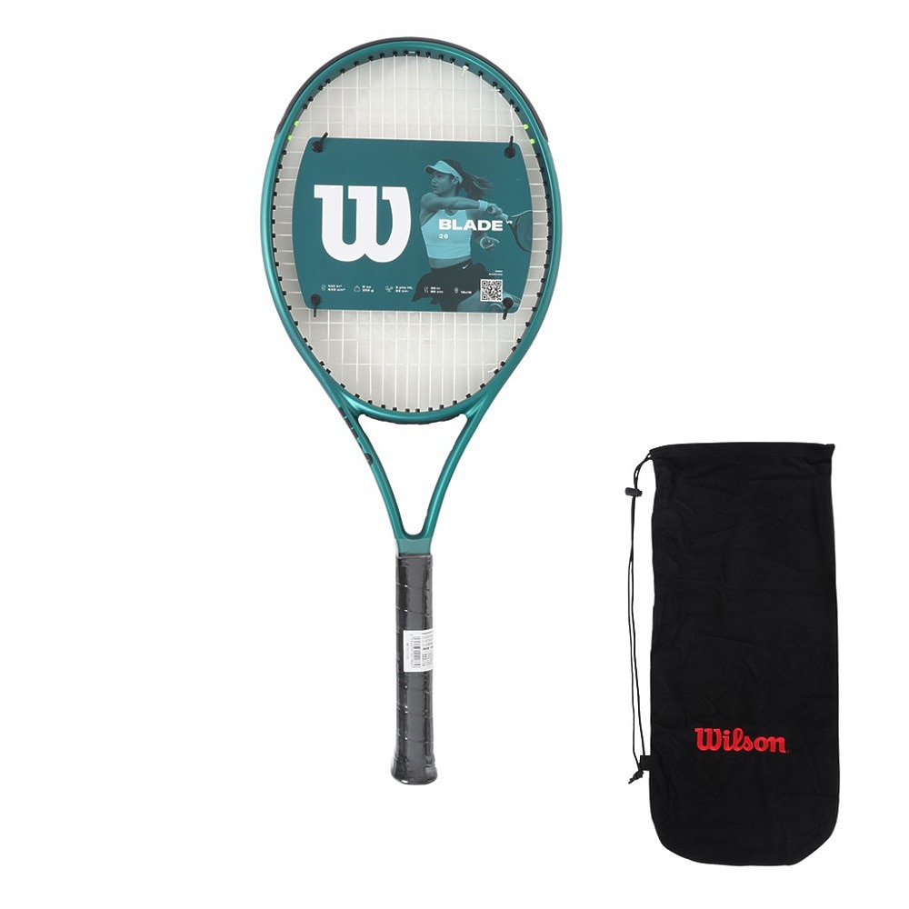 ウイルソン（Wilson）（キッズ）ジュニア 硬式用テニスラケット BLADE 26 V9 WR151710S