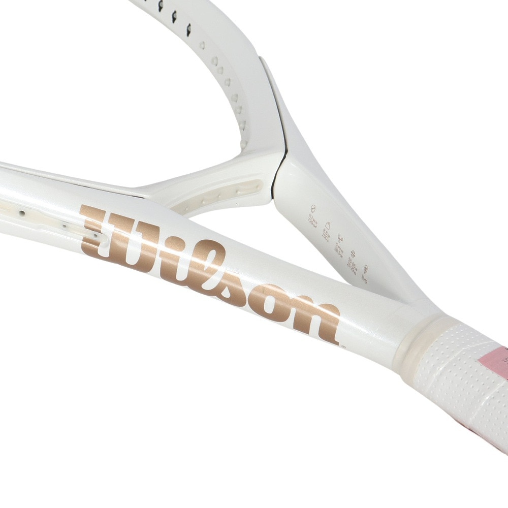 ウイルソン（Wilson）（メンズ、レディース）硬式用テニスラケット 3.0J 113 ROSE GOLD WR187211U