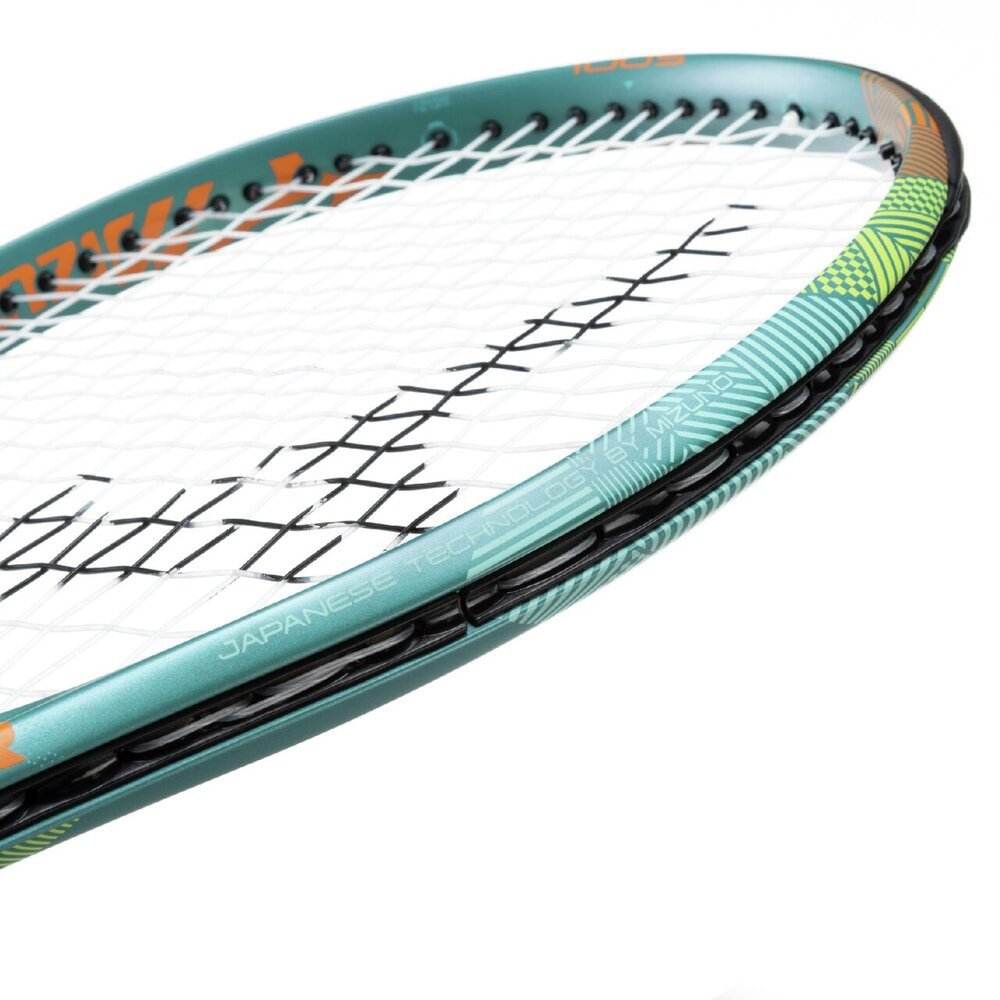 ミズノ（MIZUNO）（メンズ、レディース）硬式用テニスラケット ブースター 100S 63JTH66232