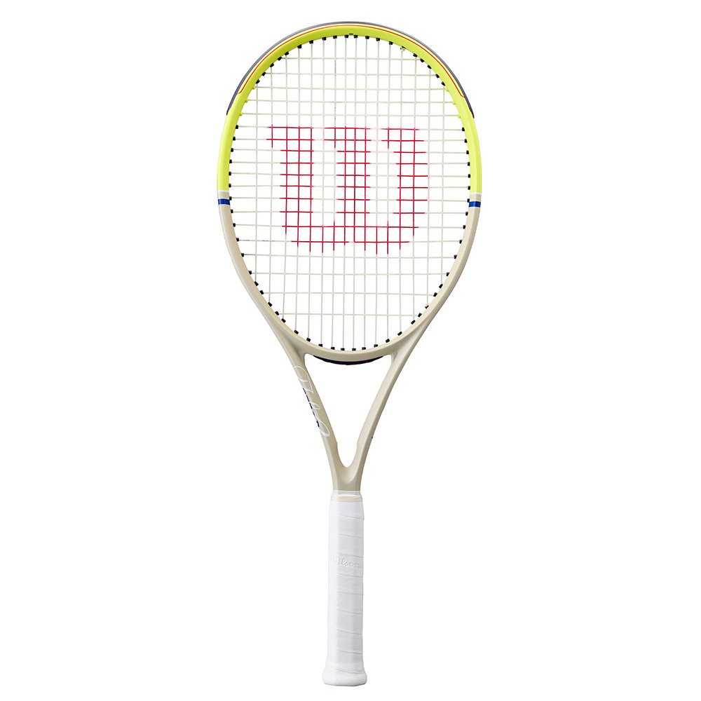 Wilson �d���p�e�j�X���P�b�g CLASH 100 V3 US�I�[�v�� 2026 WR216011U �Q �z���C�g×�C�G���[ �e�j�X