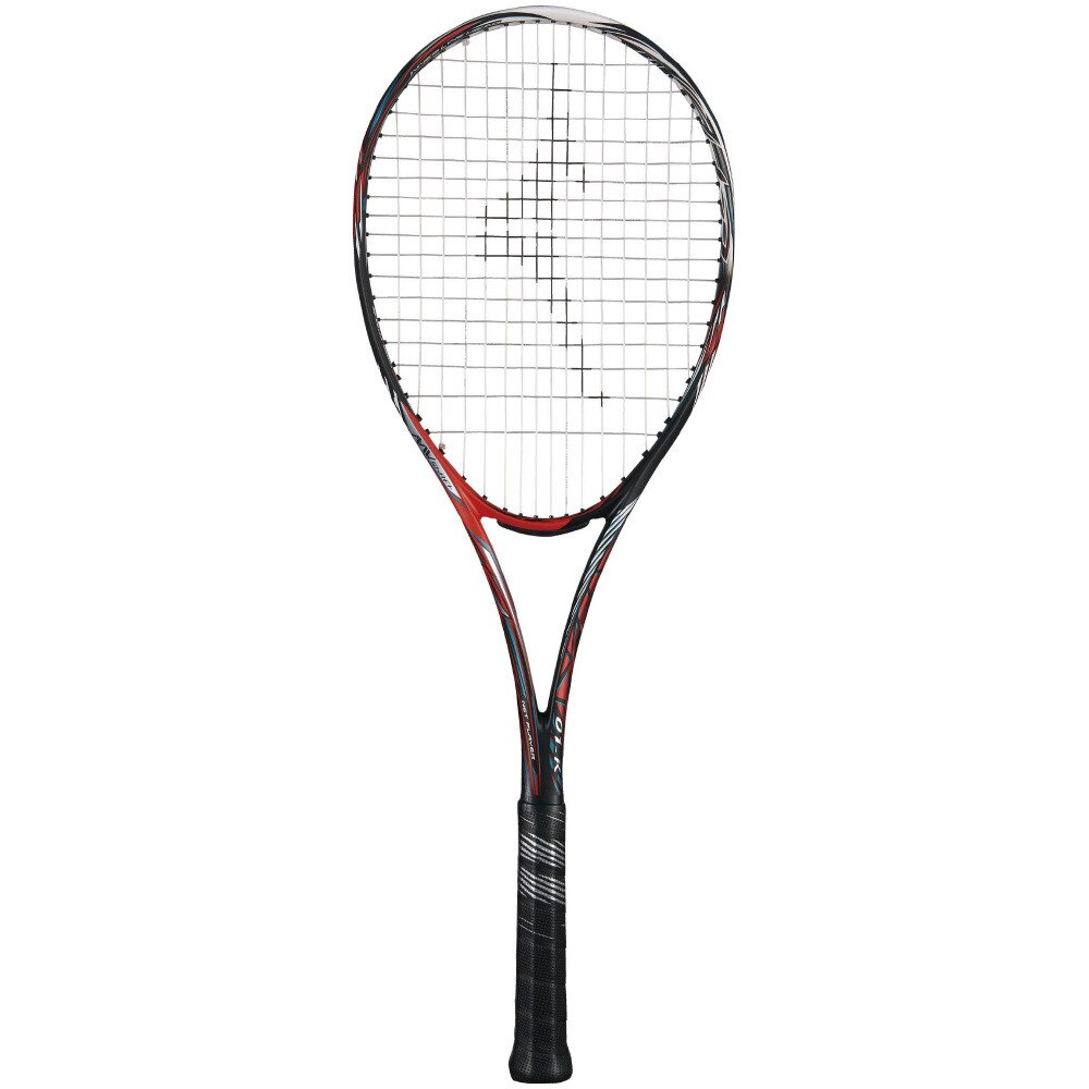 ソフトテニス ラケット SCUD 01-R 63JTN95362 ケース付の大画像