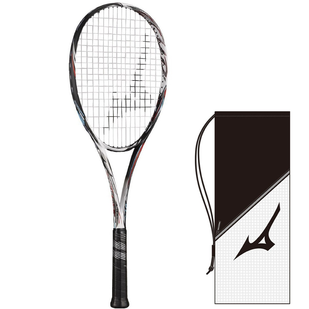 MIZUNO ソフトテニス ラケット SCUD 01-C 63JTN05462 前衛向け 0U 213 テニス