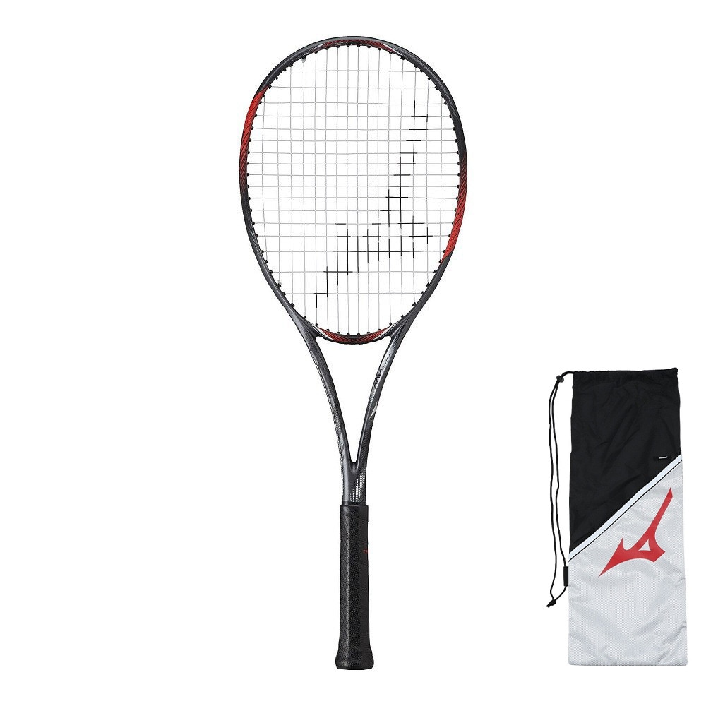 ミズノ（MIZUNO）（メンズ、レディース）ソフトテニスラケット 前衛 D FORCE V-TOUR 63JTN25208 前衛向け