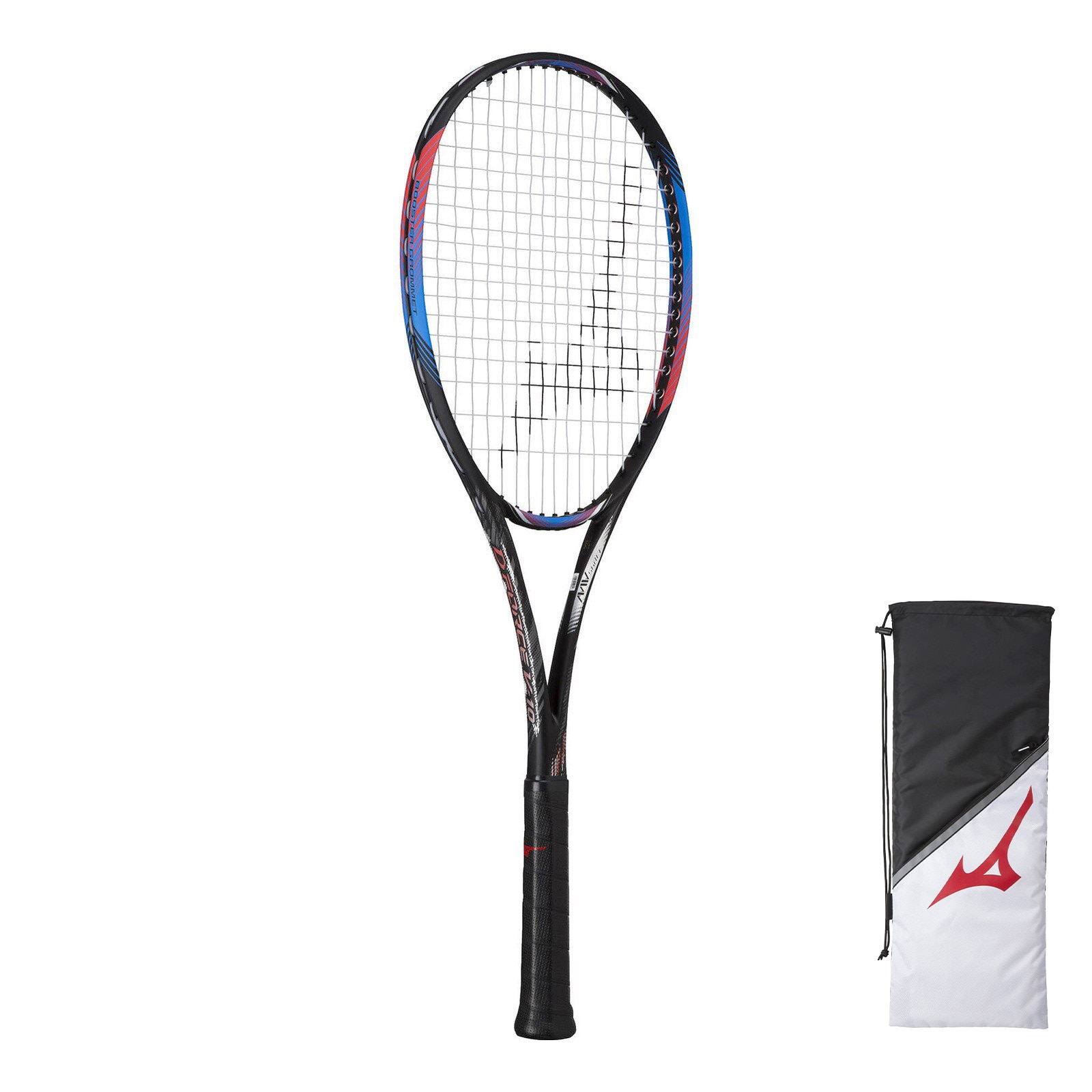 ミズノ（MIZUNO）（メンズ、レディース）ソフトテニスラケット D FORCE V-10 63JTN25425 前衛向け