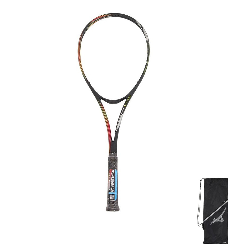 ミズノ（MIZUNO）（メンズ）ソフトテニスラケット ACROSPEED V-01 63JTN3A360 前衛向け