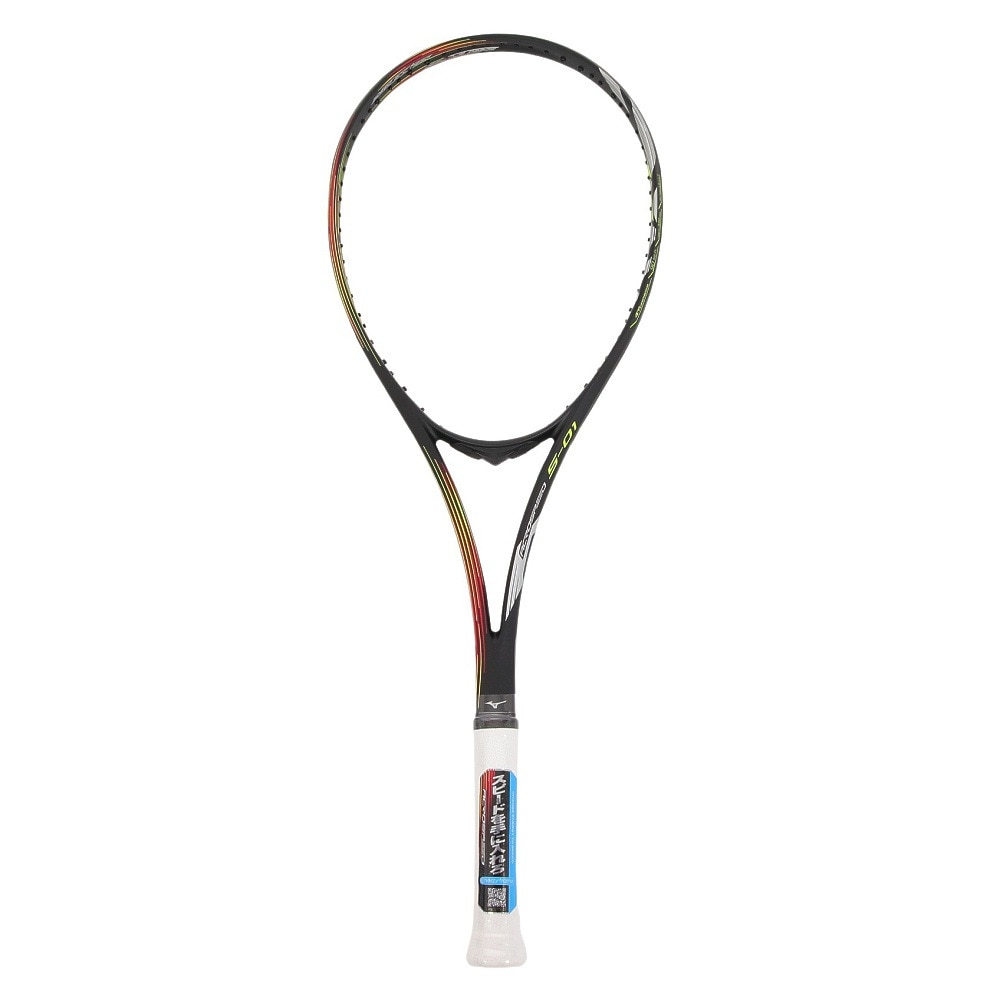 ミズノ（MIZUNO）（メンズ）ソフトテニスラケット ACROSPEED S-01 63JTN3A460 後衛向け