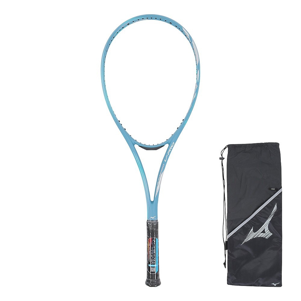 ミズノ（MIZUNO）（メンズ、レディース）ソフトテニスラケット アクロスピード V-PRO 63JTN4A108 前衛向け