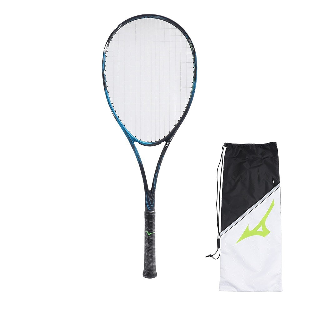 ミズノ（MIZUNO）（メンズ、レディース）ソフトテニスラケット エフ スピード V-05 63JTN35514　張り上がり　前衛向き