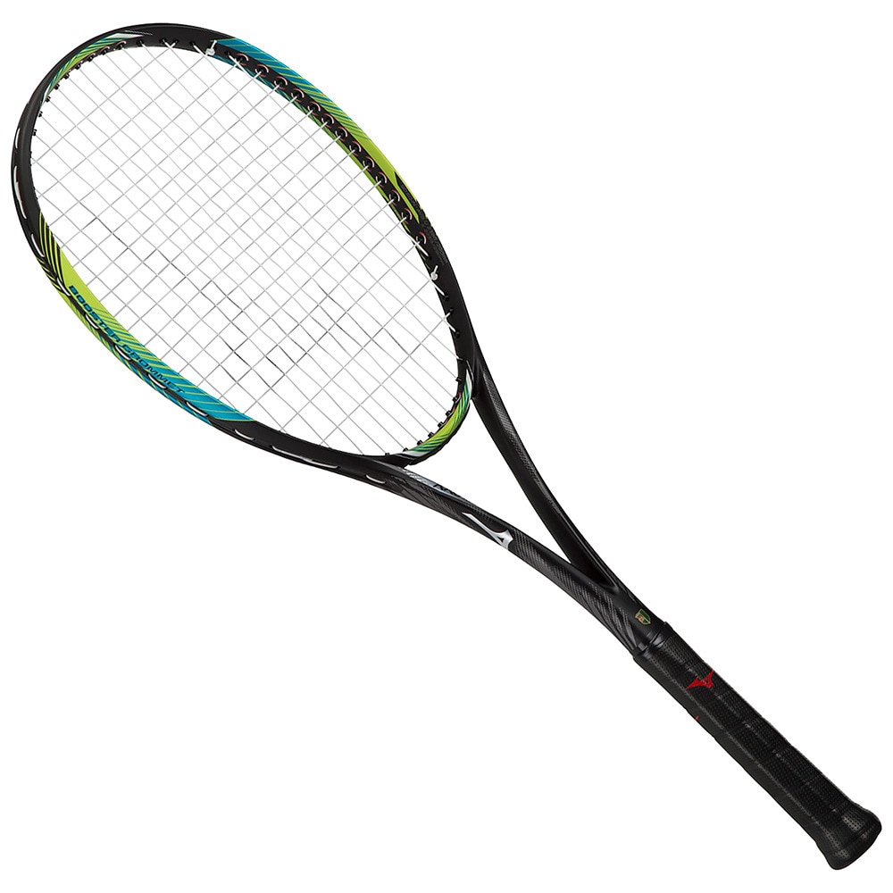 ミズノ（MIZUNO）（メンズ、レディース）ソフトテニスラケット ディーフォース V50 63JTN35636　張り上がり　前衛向き
