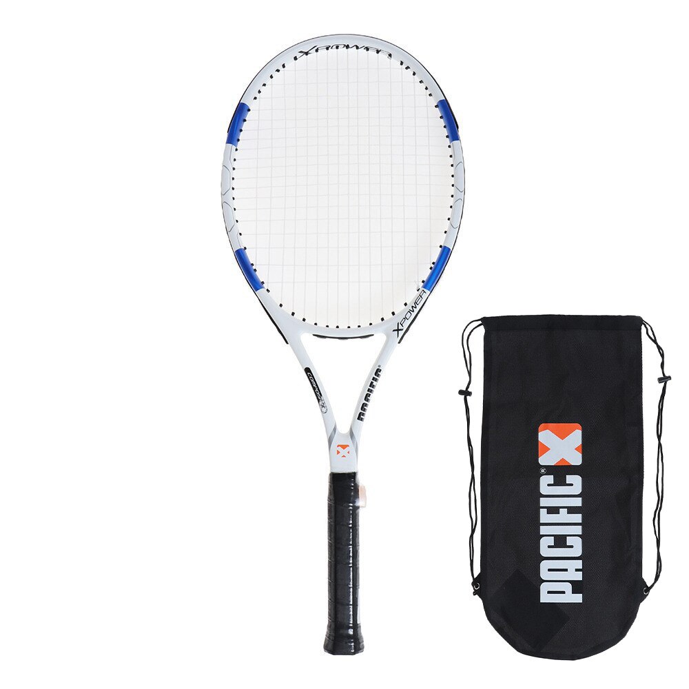ジュニア 硬式テニス ラケット X-POWER PCJ-9249 WHTBLUの大画像