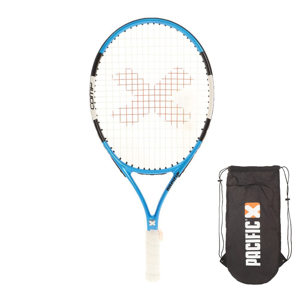 パシフィック ジュニア 硬式用テニスラケット X-COMP 23 PCJ-9252 BLUBLK. Ｆ 154 テニス