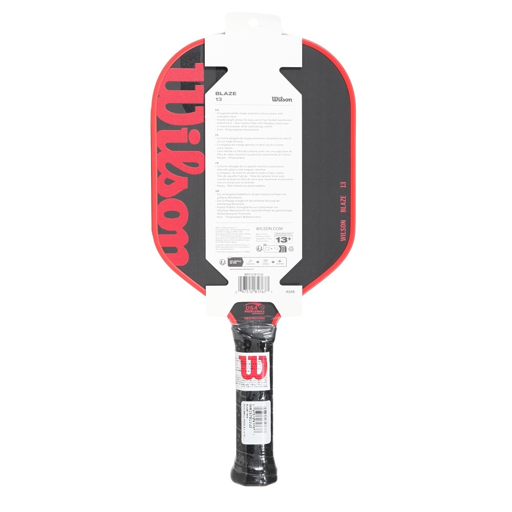 ウイルソン（Wilson）（メンズ、レディース）BLAZE ピックルボール パドル WR157911U2