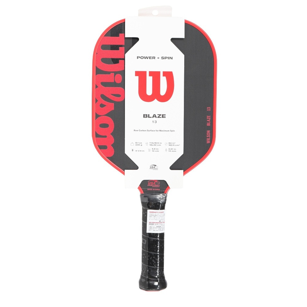 ウイルソン（Wilson）（メンズ、レディース）BLAZE ピックルボール パドル WR157911U2