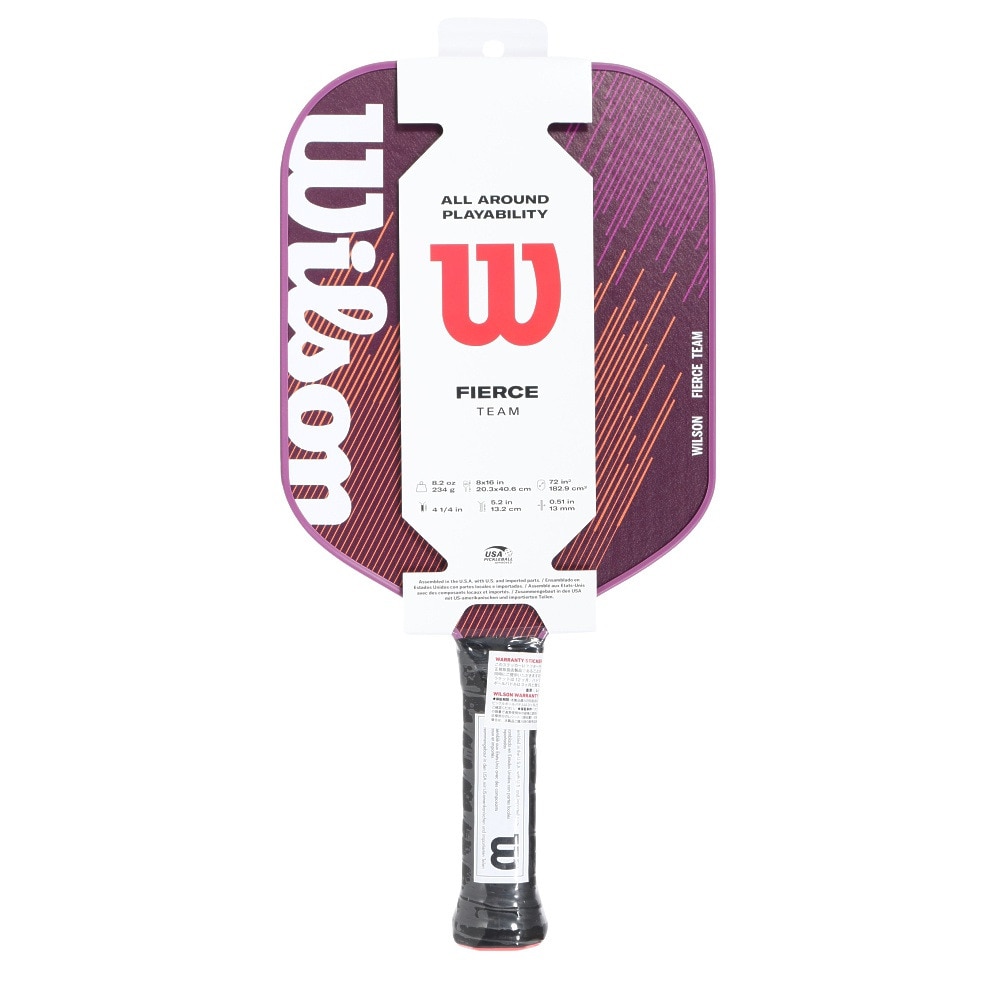 ウイルソン（Wilson）（メンズ、レディース）BLAZE ピックルボール パドル WR161011U2