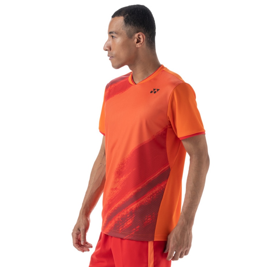 ヨネックス（YONEX）（メンズ、レディース）テニスウェア ユニゲームシャツ フィットスタイル 10541-005  スポーツ用品はスーパースポーツゼビオ