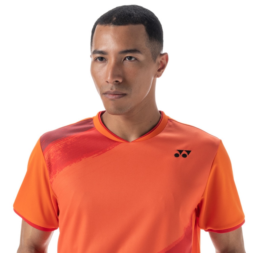 ヨネックス（YONEX）（メンズ、レディース）テニスウェア ユニゲームシャツ フィットスタイル 10541-005  スポーツ用品はスーパースポーツゼビオ