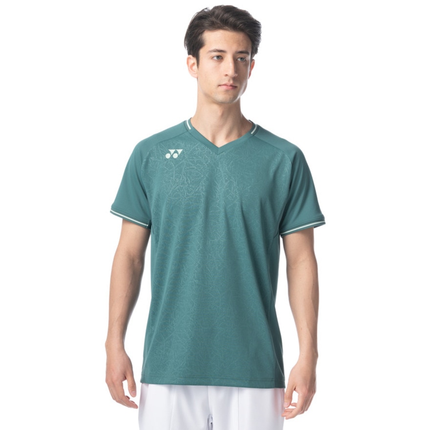 ヨネックス（YONEX）（メンズ）テニスウェア 半袖 ゲームシャツ 10518-648