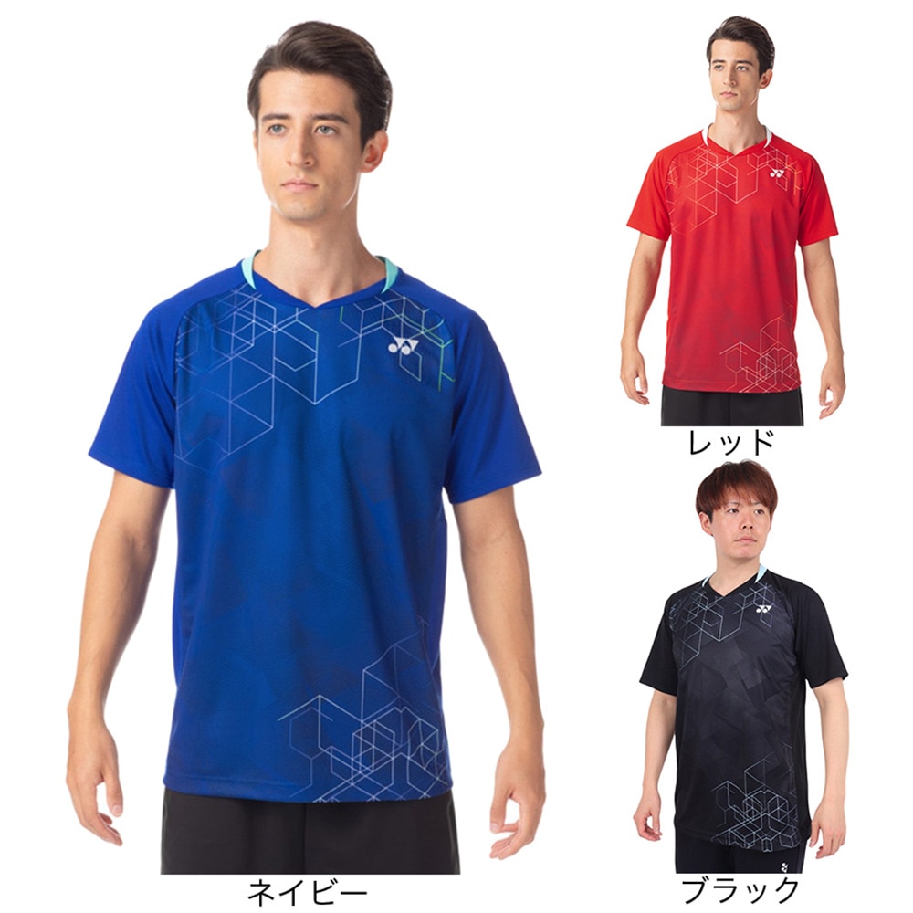 YONEX ゲームシャツ ￼ ヨネックス レディースTシャツ 勝ち得 サイズSS 紺