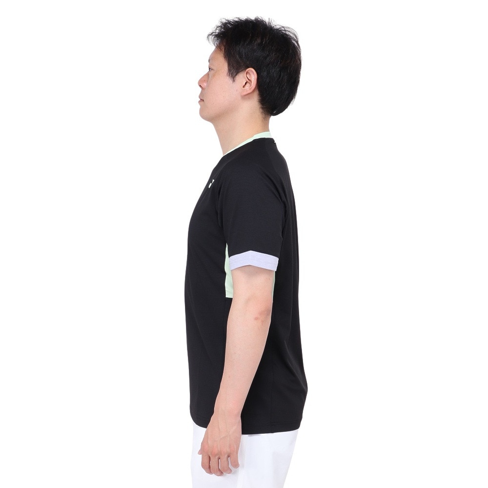 ヨネックス（YONEX）（メンズ、レディース）半袖トップス ユニゲームシャツ フィットスタイル 10563-007