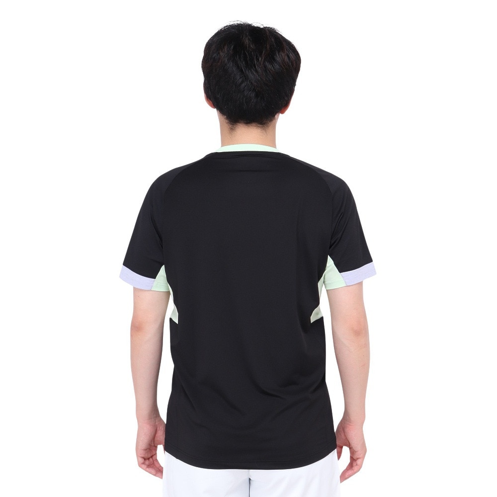 ヨネックス（YONEX）（メンズ、レディース）半袖トップス ユニゲームシャツ フィットスタイル 10563-007