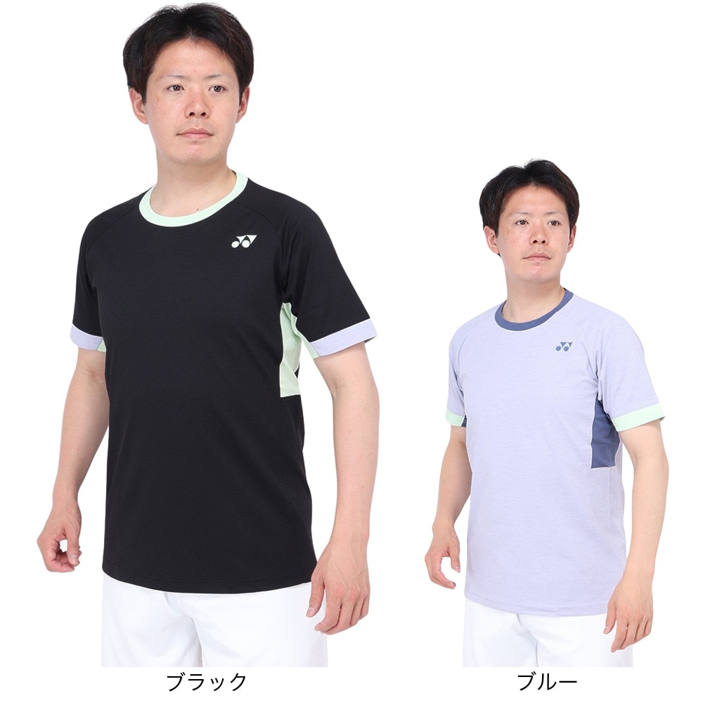 ヨネックス（YONEX）（メンズ、レディース）半袖トップス ユニゲームシャツ フィットスタイル 10563-406