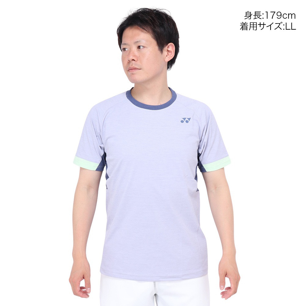ヨネックス（YONEX）（メンズ、レディース）半袖トップス ユニゲームシャツ フィットスタイル 10563-406