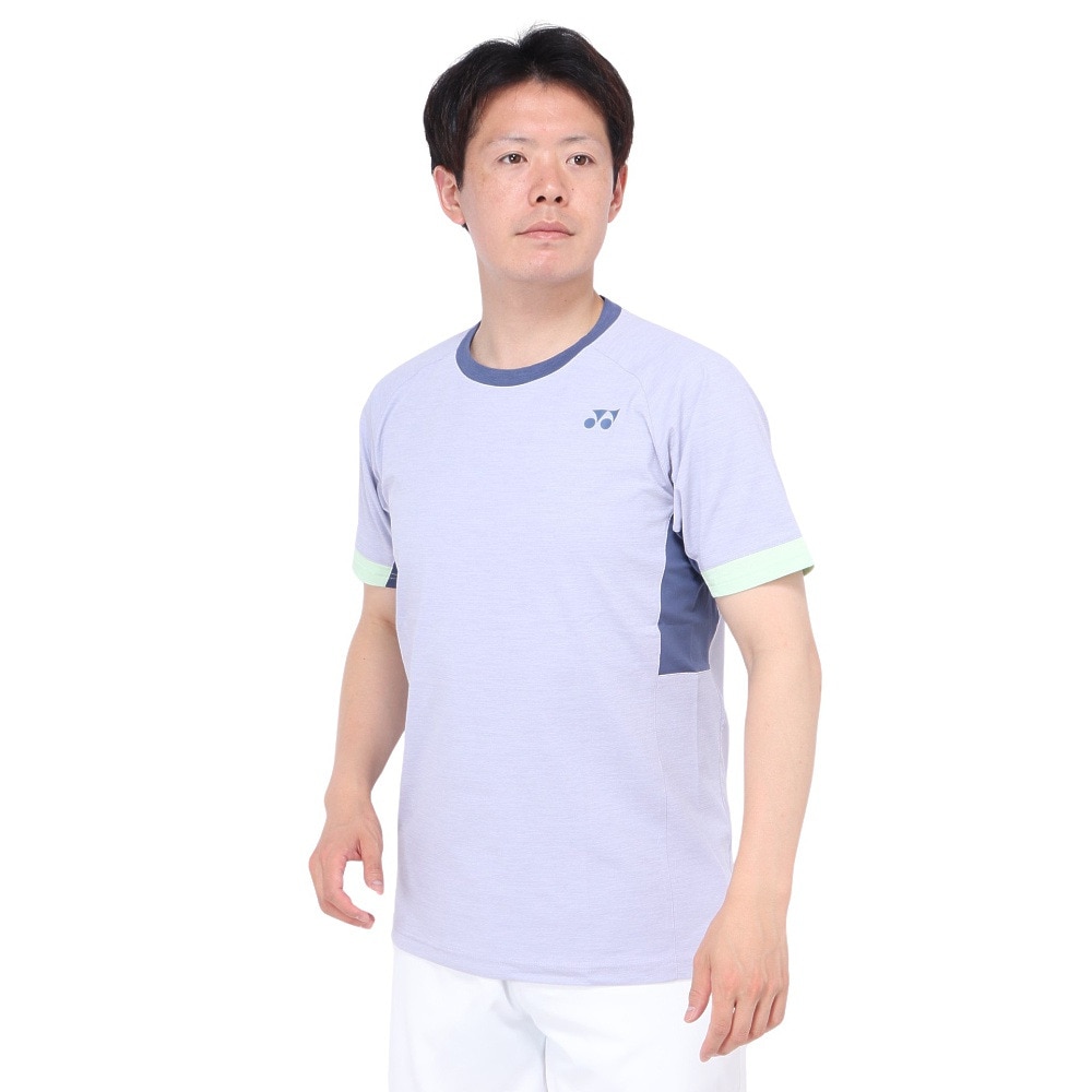 ヨネックス（YONEX）（メンズ、レディース）半袖トップス ユニゲームシャツ フィットスタイル 10563-406