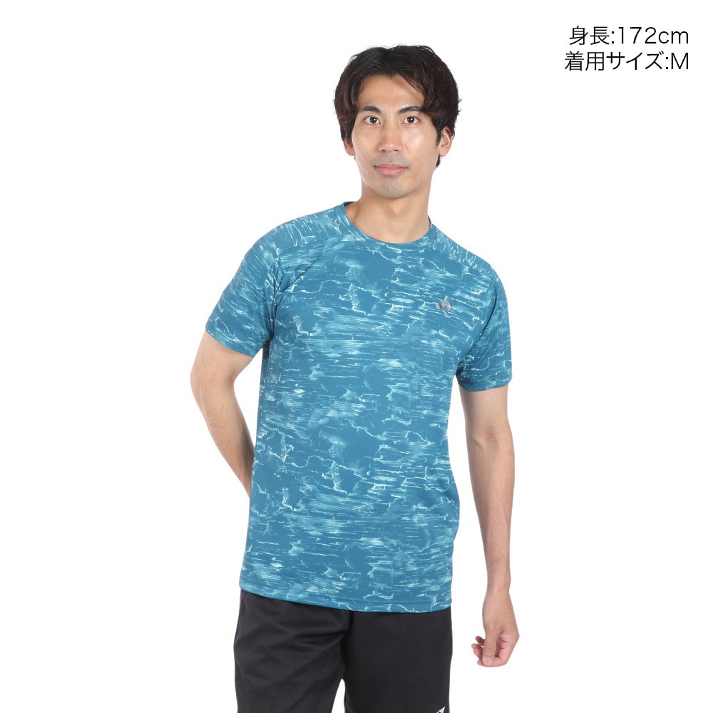 ヨネックス（YONEX）（メンズ）テニスウェア 半袖トップス ユニゲームシャツ フィットスタイル 10596-323 速乾 UVカット