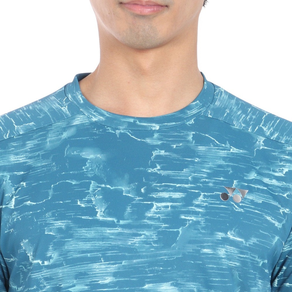 ヨネックス（YONEX）（メンズ）テニスウェア 半袖トップス ユニゲームシャツ フィットスタイル 10596-323 速乾 UVカット