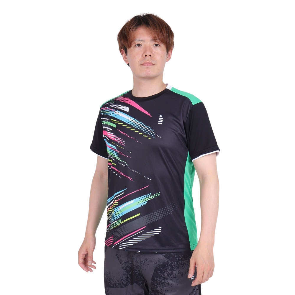 ゴーセン（GOSEN）（メンズ、レディース）テニスウェア ゲームシャツ T240039L