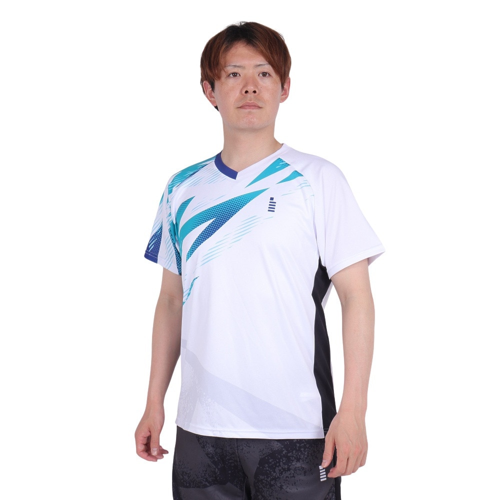 ゴーセン（GOSEN）（メンズ、レディース）テニスウェア ゲームシャツ T240230LL