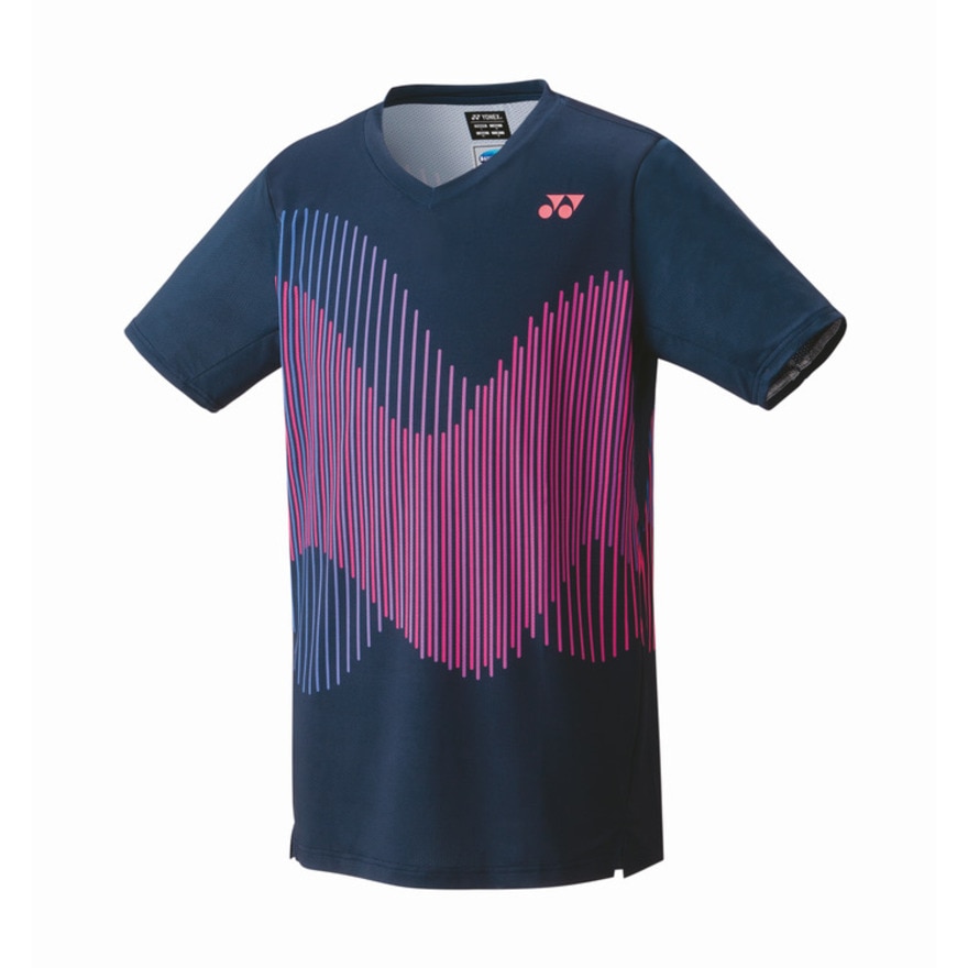 ヨネックス（YONEX）（メンズ、レディース）テニスウェア ゲームシャツ フィットスタイル 10562-458