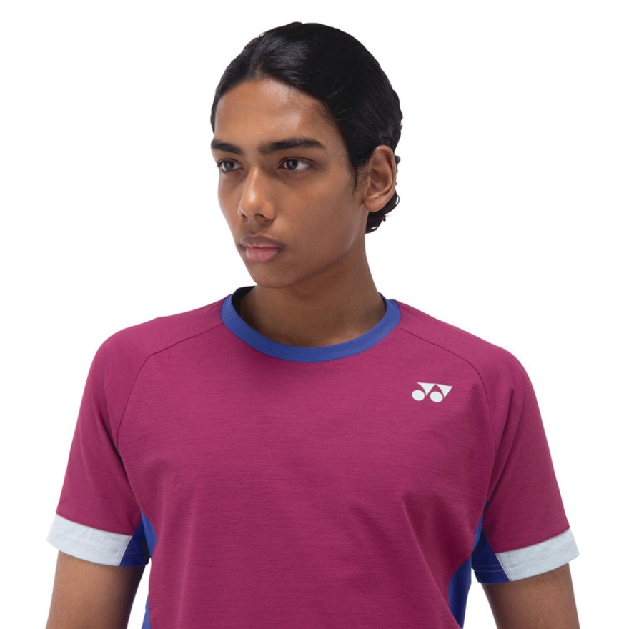 ヨネックス（YONEX）（メンズ、レディース）テニスウェア 半袖 ユニゲームシャツ フィットスタイル 10563-302