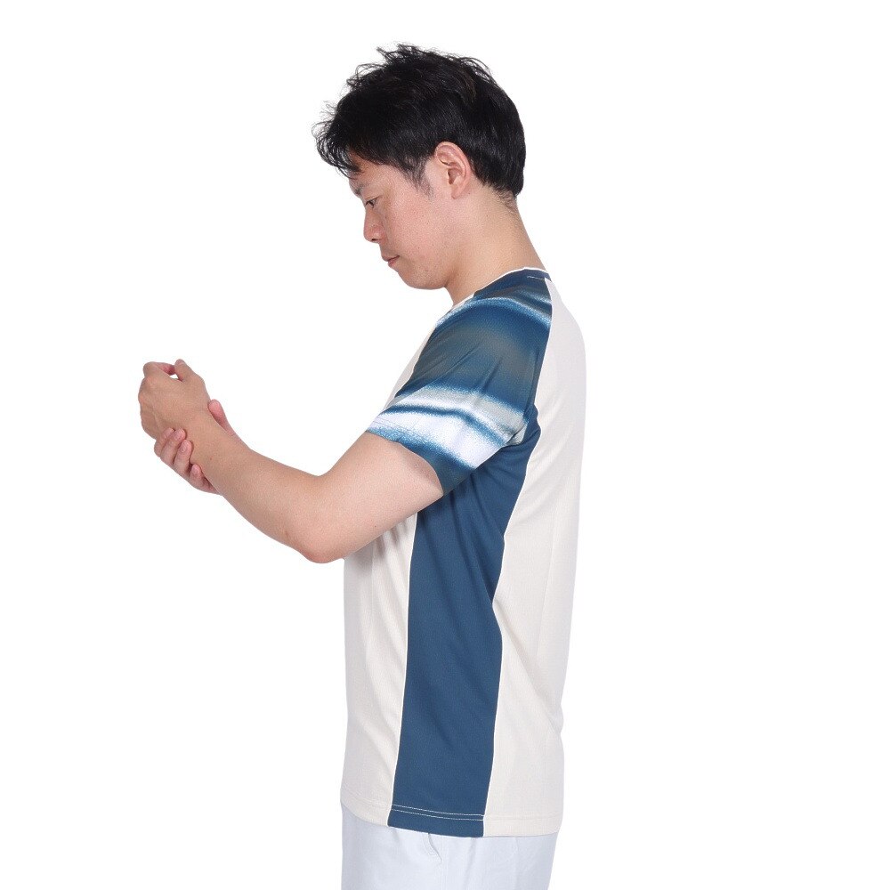 ヨネックス（YONEX）（メンズ）テニスウェア ゲームシャツ(フィットスタイル) 10577-585