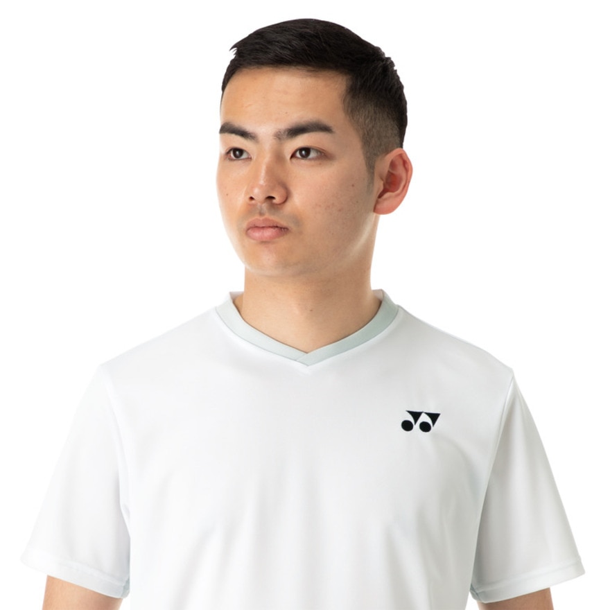ヨネックス（YONEX）（メンズ）テニスウェア ユニゲームシャツ フィットスタイル 10604-011 速乾 UVカット