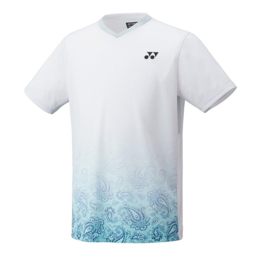 ヨネックス（YONEX）（メンズ）テニスウェア ユニゲームシャツ フィットスタイル 10604-011 速乾 UVカット
