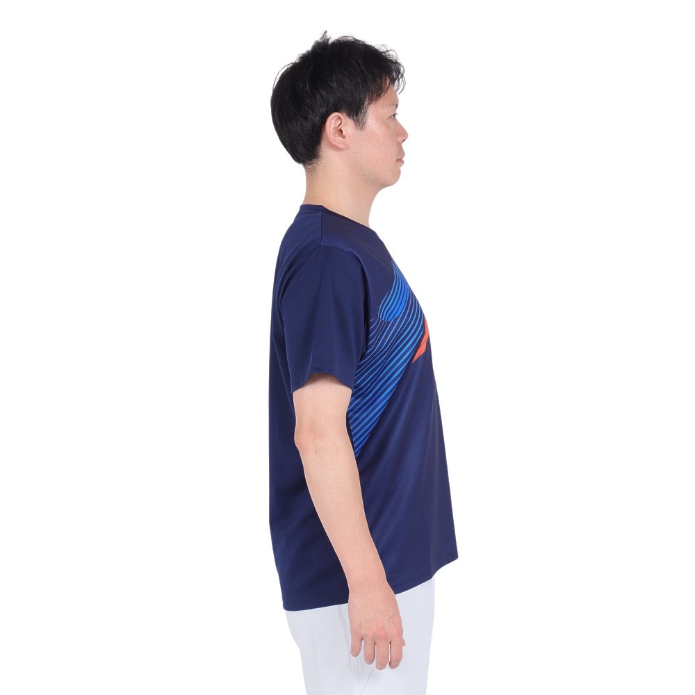 ゴーセン（GOSEN）（メンズ、レディース）テニスウェア ゲームシャツ T246017LL