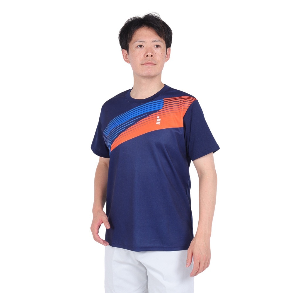 ゴーセン（GOSEN）（メンズ、レディース）テニスウェア ゲームシャツ T246017LL